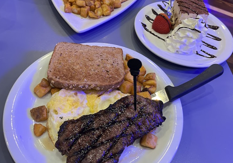 Ocean One Bar and Grille signature dishes Florentine
Eggs Benedict
Steak and Egg